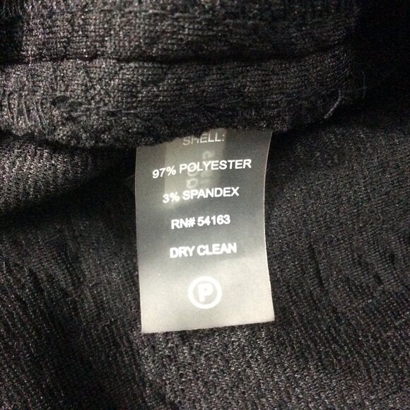 Calvin Klein Sheath Dress Embossed Floral Black 12 Career Academia NWT - Picture 6 of 6